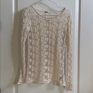 Boho long sleeves with floral overlay ✨✨✨